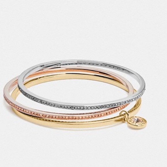 Coach Boxed Bangle Set Gift Set - Picture 2 of 5